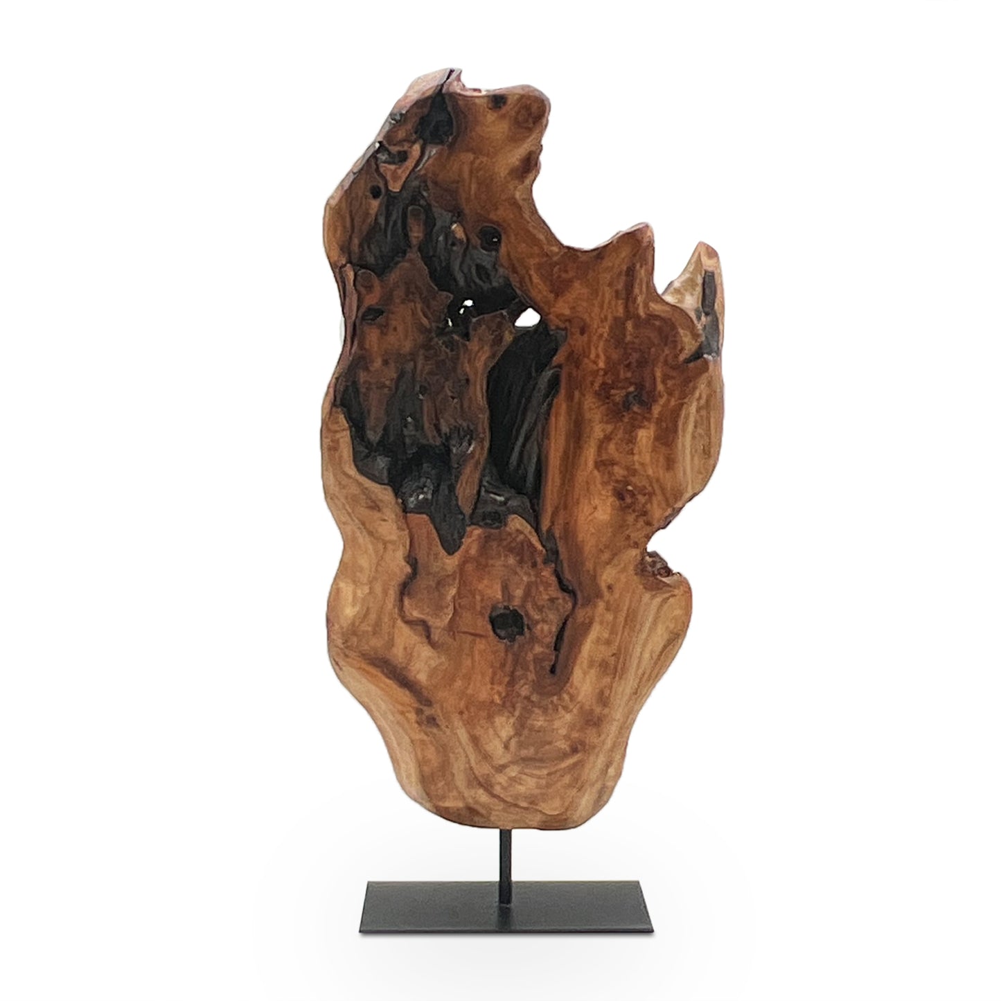 Natural Wood Abstract Sculpture-Big