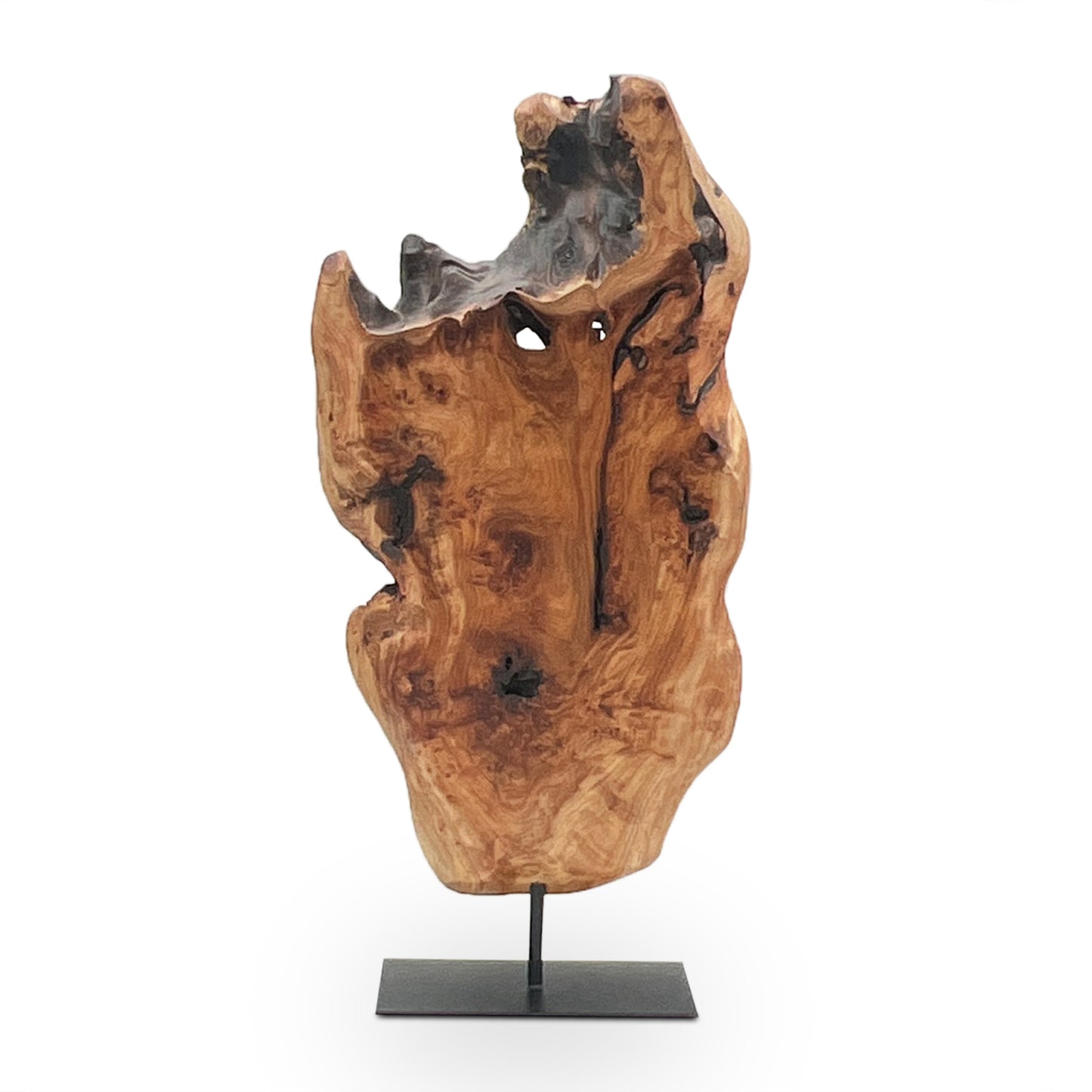 Natural Wood Abstract Sculpture-Big